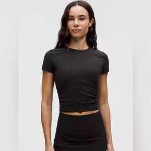 Lululemon All It Takes Ribbed Nulu Women's Top Shirt . Black. Size 8. Worn once!